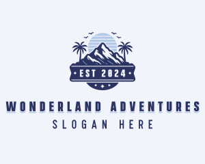 Mountain Summit Peak logo design