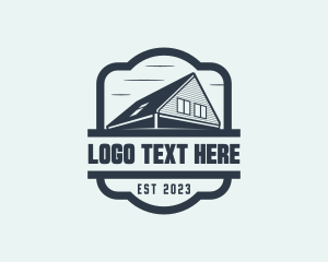 Town House - Home Property Roof logo design
