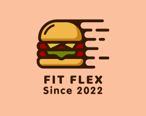 Cook - Burger Fast Food logo design