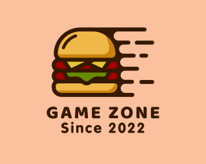 Street Food - Burger Fast Food logo design