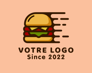 Snack - Burger Fast Food logo design