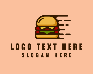 Burger Fast Food Logo