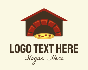 Pizzeria - Pizzeria Pizza Oven logo design