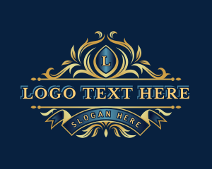 High End - Luxury Elegant Floral logo design