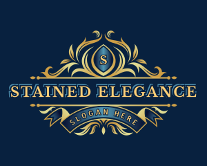 Luxury Elegant Floral logo design