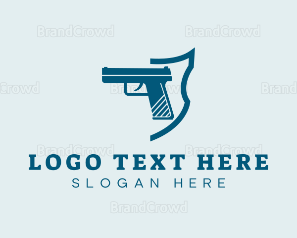 Firearm Gun Weapon Logo