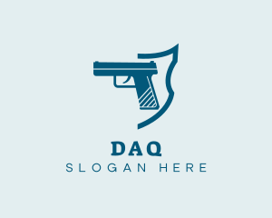 Shooting Gallery - Firearm Gun Weapon logo design