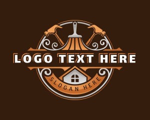 Utility - Hammer Paint Remodel logo design