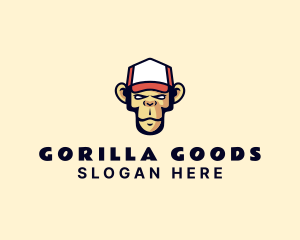 Monkey Cap Avatar logo design