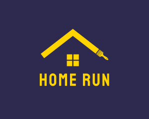 Home Painting Renovation logo design