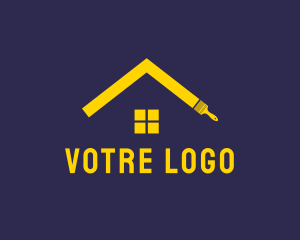 Home Painting Renovation logo design