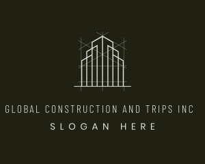Building Construction Architecture Logo