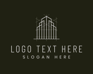 Company - Building Construction Architecture logo design