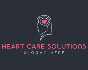 Psychology Support Counseling logo design