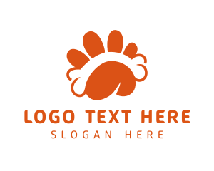 Impression - Dog Paw Pet Shop logo design