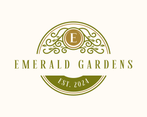 Elegant Garden Vine logo design