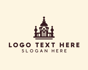 Heritage - Mosque Temple Architecture logo design