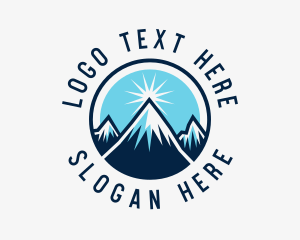 Slope - Travel Mountain Summit logo design