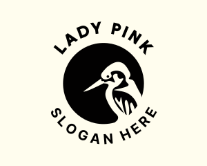 Heron Bird Aviary Logo