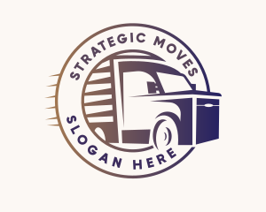 Fast Courier Trucking logo design