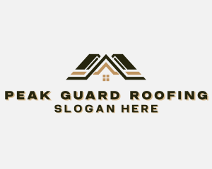 Roofing House Maintenance logo design