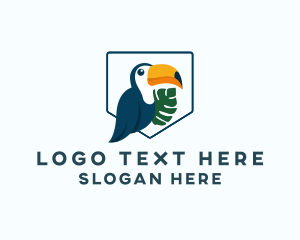 Tropical - Tropical Toucan Bird logo design