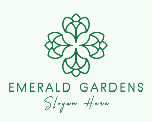 Nature Plant Garden logo design