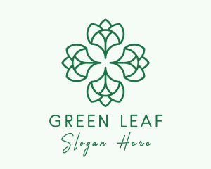 Nature Plant Garden logo design