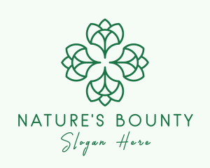 Nature Plant Garden logo design