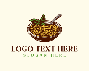 Bistro - Pasta Dish Bistro logo design