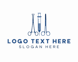 Surgeon - Medical Surgery Instruments logo design
