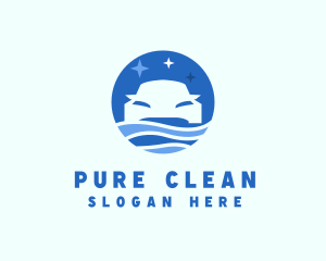 Car Wash Cleaning Water logo design