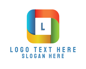 3d - 3D Colorful Square logo design