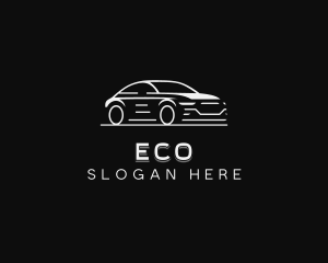 Rideshare - Sedan Automotive Car logo design