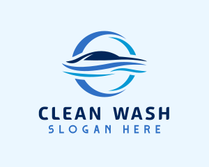 Car Wash Cleaning logo design