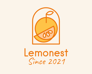 Agriculture - Orange Fruit Harvest logo design