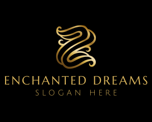 Enchanted - Enchanted Garden Letter Z logo design