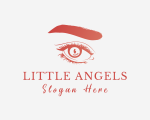 Eyelash Extension - Beauty Eye Wellness logo design