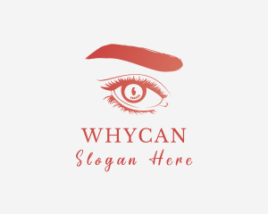 Eyebrow - Beauty Eye Wellness logo design