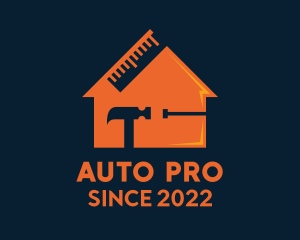 Maintenance Crew - Orange Home Improvement Realtor logo design