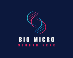 Microbiology - Science Research DNA logo design