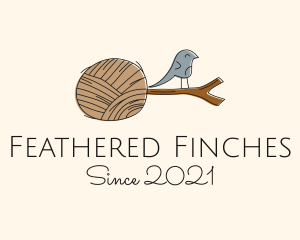 Bird Branch Yarn  logo design