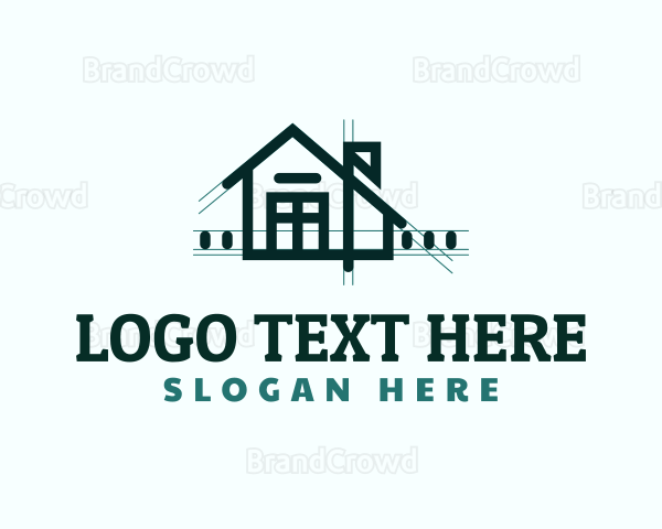 Residential House Architect Logo