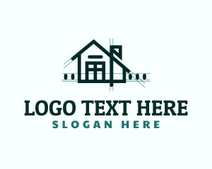 Architecture - Residential House Architect logo design