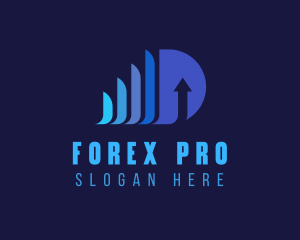 Forex - Generic Advisory Letter D logo design