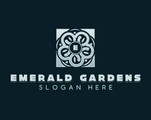 Floral Garden Salon logo design