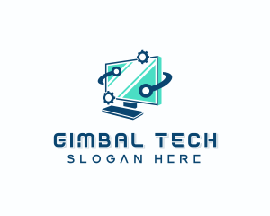 Computer Digital Tech logo design