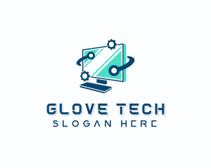 Computer Digital Tech logo design