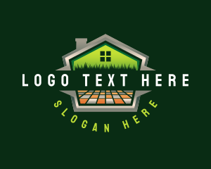 Green - Home Lawn Landscaping logo design