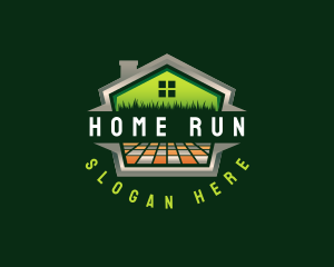 Home Lawn Landscaping logo design